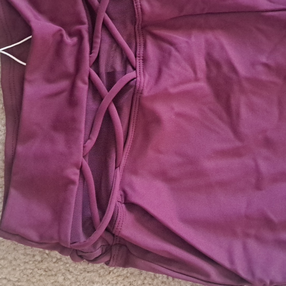 XSMALL.    HALARA SOFTLY ZERO DECORATIVE MESH DETAILED JOGGERS - Picture 3 of 5
